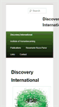 Mobile Screenshot of discoveryinternationalonline.com